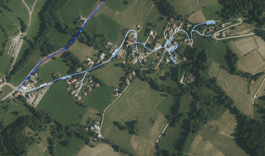 Crédit photo aérienne 2020 (plan des travaux) : RGD73-74