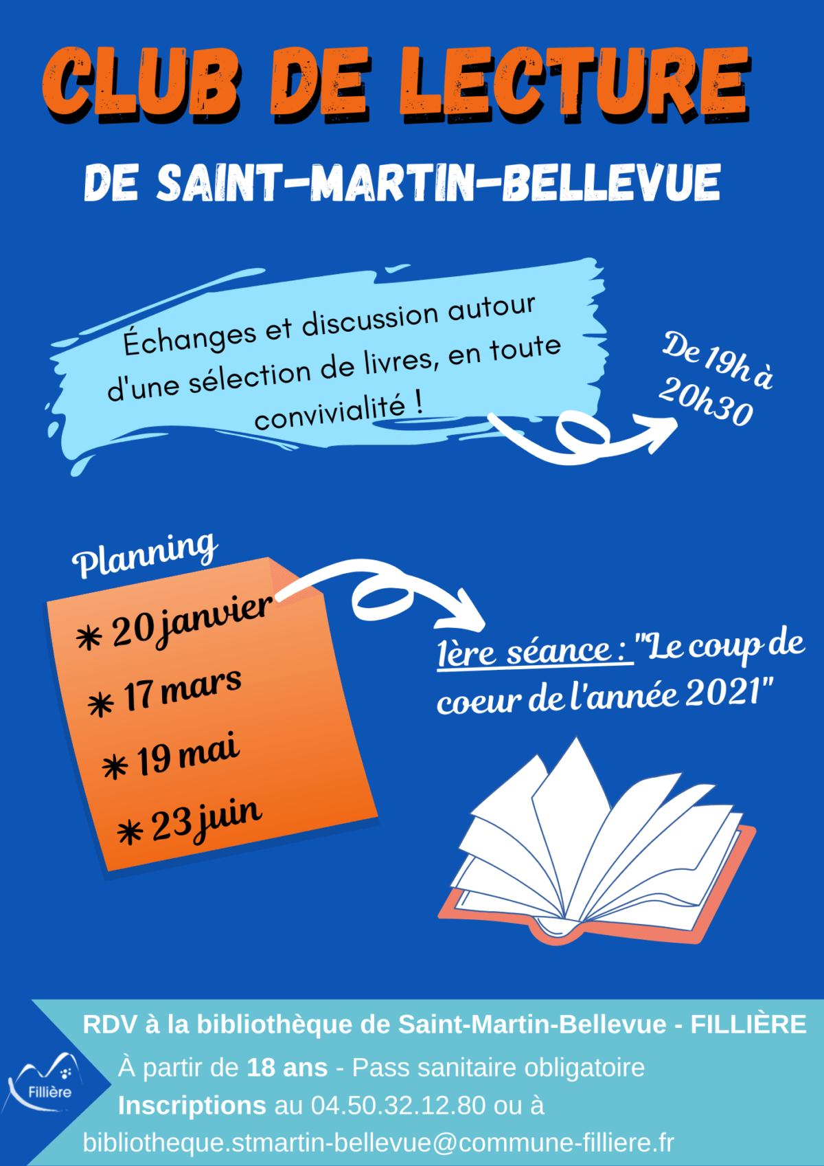 Club de lecture de Saint-Martin-Bellevue