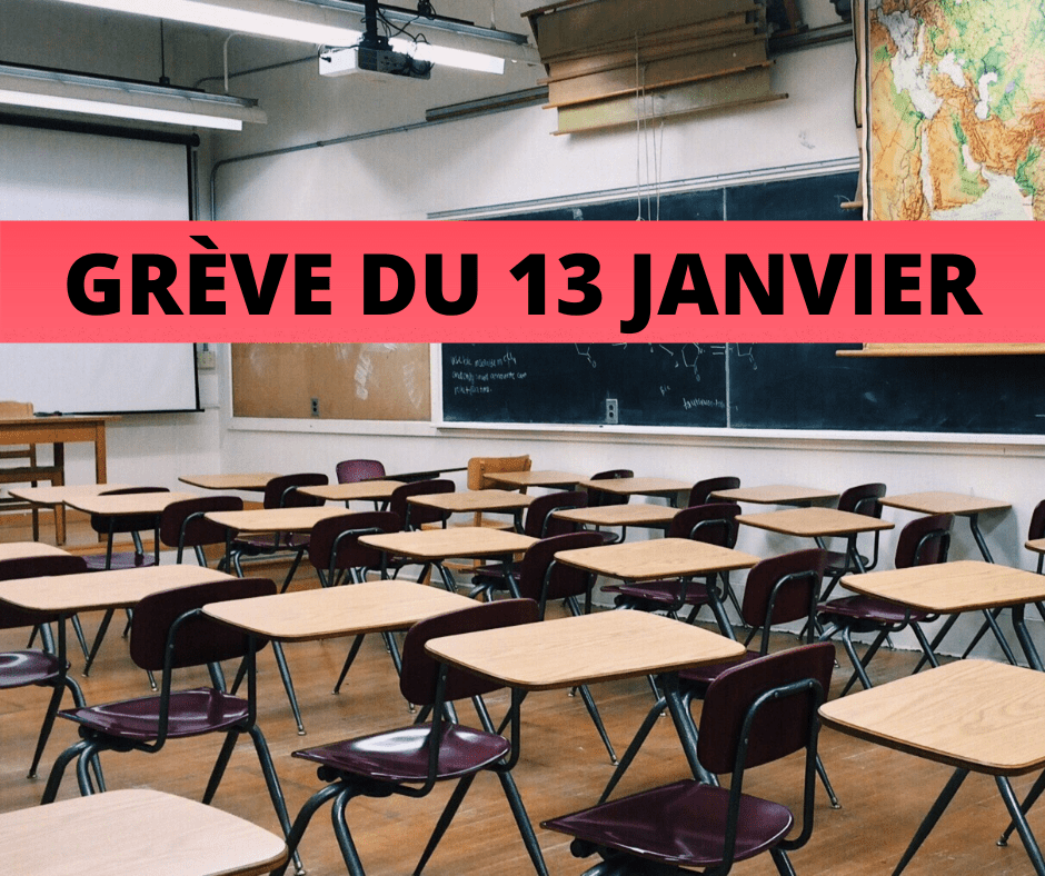Grève du 13 janvier à l’école : à quoi faut-il s’attendre à Fillière ?