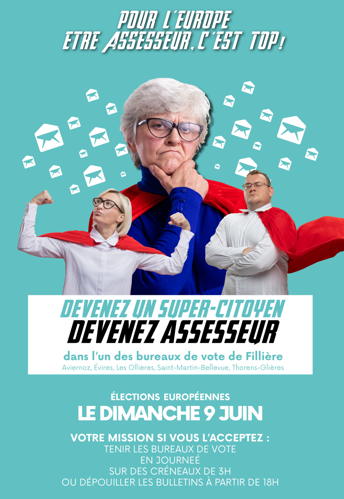 Pour l’Europe, être assesseur, c’est top !