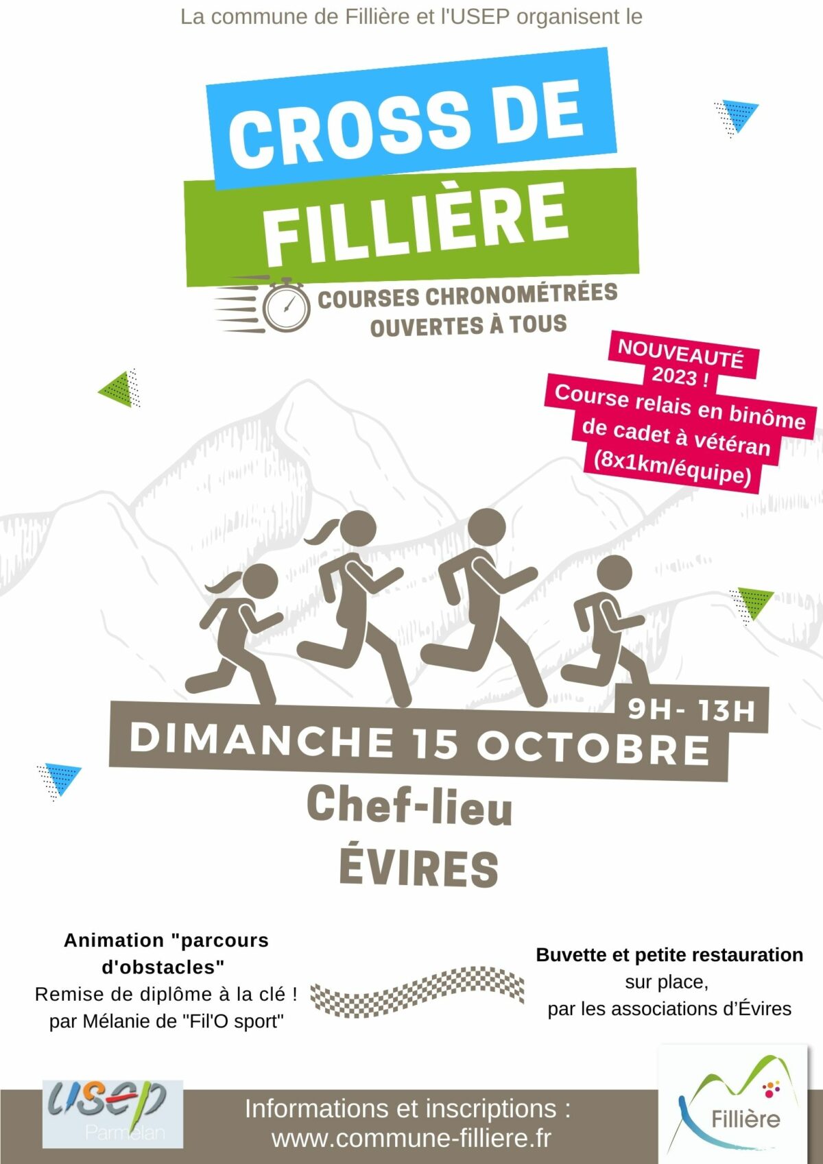 Cross de Fillière : édition 2023