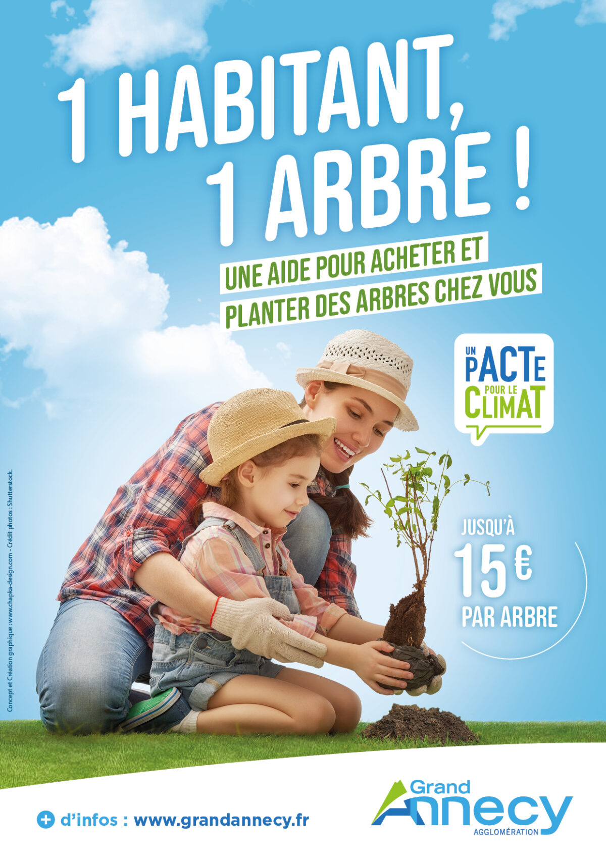 Opération « 1 habitant, 1 arbre »Une aide pour acheter et planter des arbres chez vous