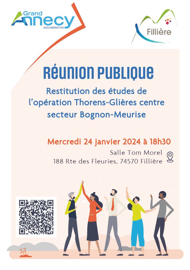 Opération Thorens-Glières centre : fin de la concertation