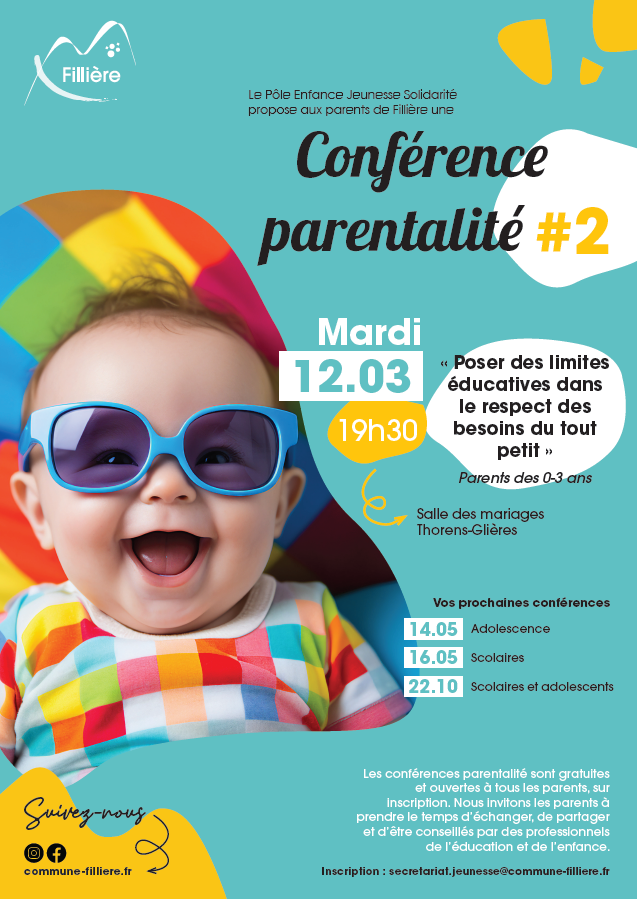 Conférence parentalité #2 : les tout-petits à l’honneur