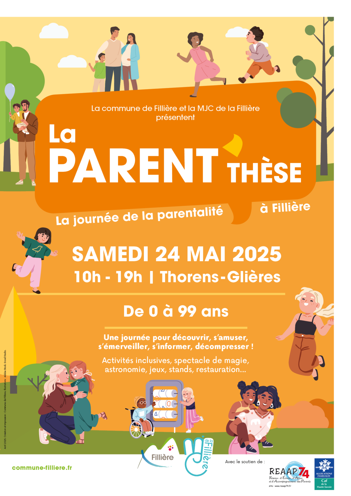 Une journée pleine de festivités pour les enfants ? C’est la parent’thèse !